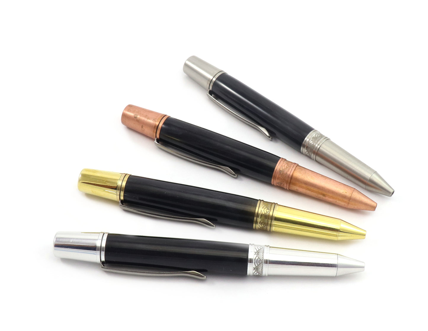 Element Series Twist Pen Kit Aluminum, Brass, Copper and Stainless Steel 