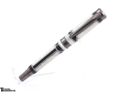 Jr Hamilton Fountain Pen Kit Satin Gun Metal