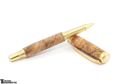 Jr Hamilton Rollerball Pen Kit Satin Gold