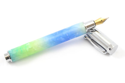 Magnetic Zen Fountain Pen Kit Chrome