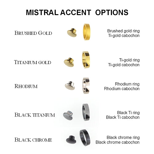 Mistral Accent Plating Options