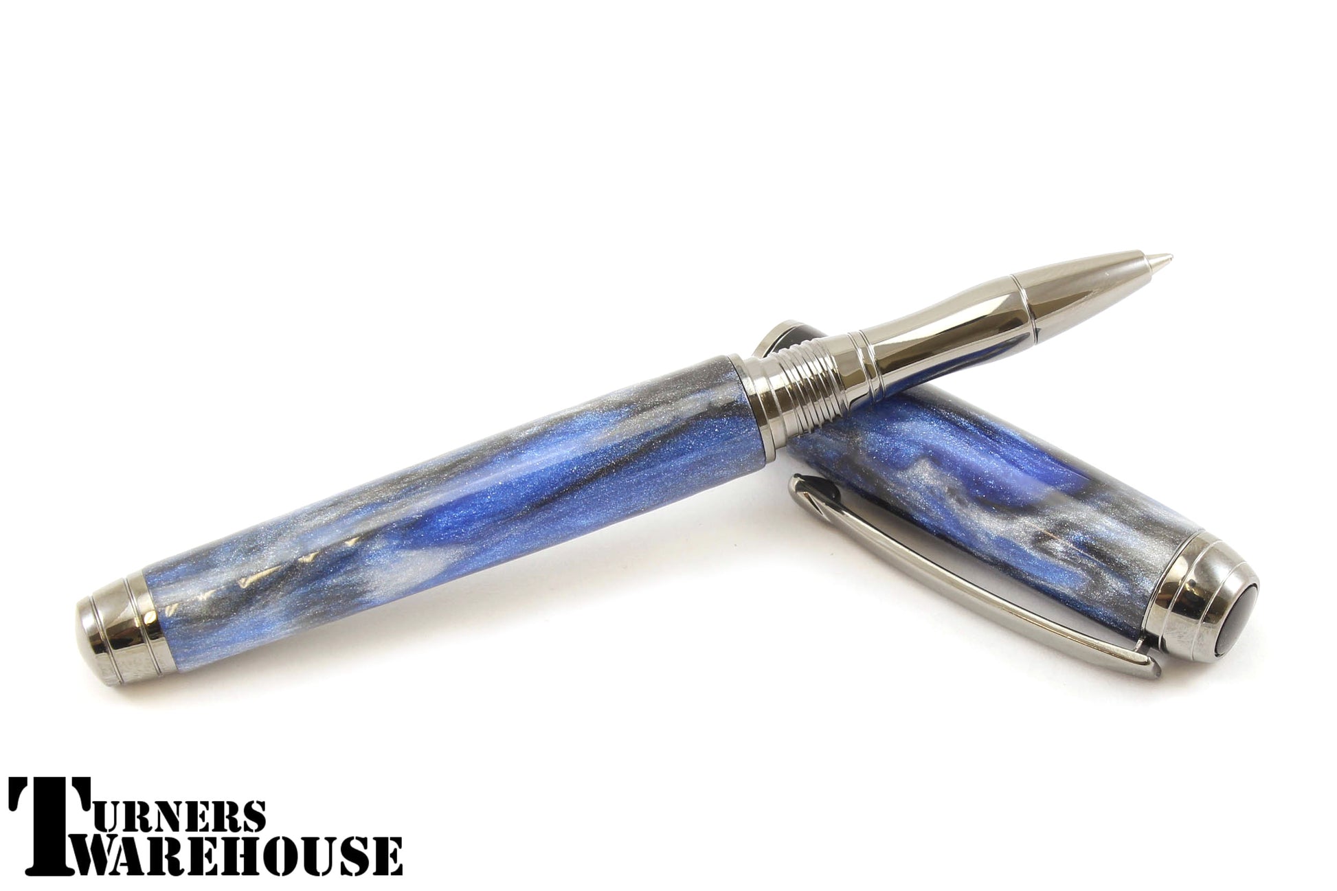 Mistral Rollerball Beaufort Ink Black Titanium with Black Chrome