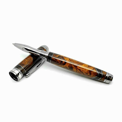 Mistral Rollerball Beaufort Ink Black Titanium with Rhodium 