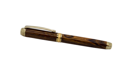 Mistral Rollerball Fountain Beaufort Ink Titanium Gold Brushed Gold 